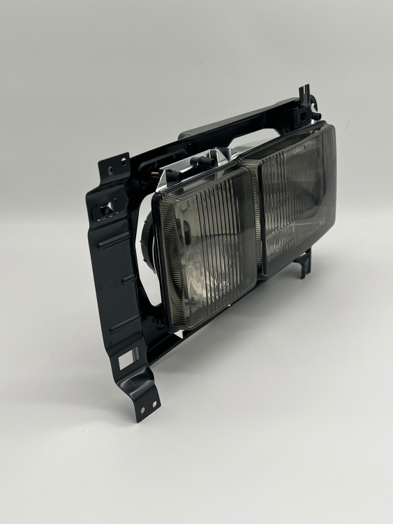 Schwarze eckige Multivan Design Doppel-Scheinwerfer für VW T3 79-92 H4